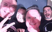 Steil opening for legendary rave / dance acts Ultrasonic and Public Domain